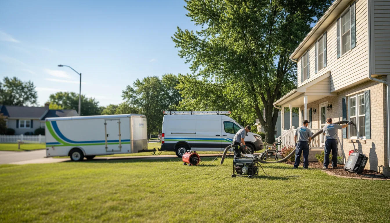 Flooded Basement Restoration And Cleanup With Repair in Brewerton, NY near me